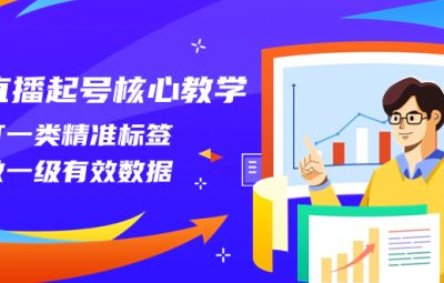 直播起号核心教学，打精准标签，做有效数据