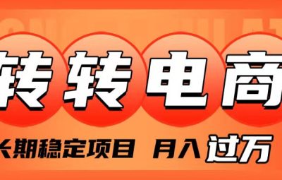 转转电商，长期稳定项目，月入过万（1980元）