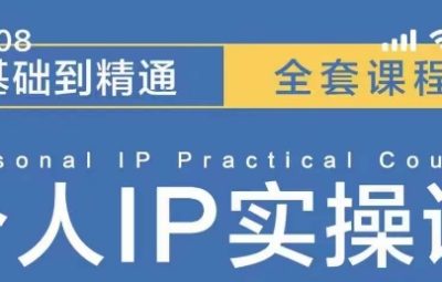 操盘手思维、个人IP、MCN孵化打造千万粉丝IP的运营方法论